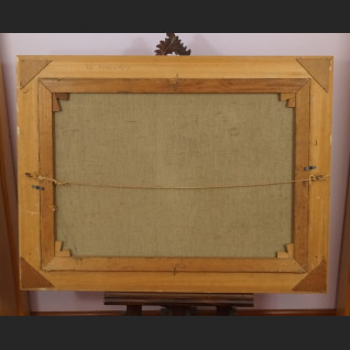 Obraz olejny Wrzosowisko olej do wiejskiego dworku Obraz olejny Wrzosowisko olej do wiejskiego dworku