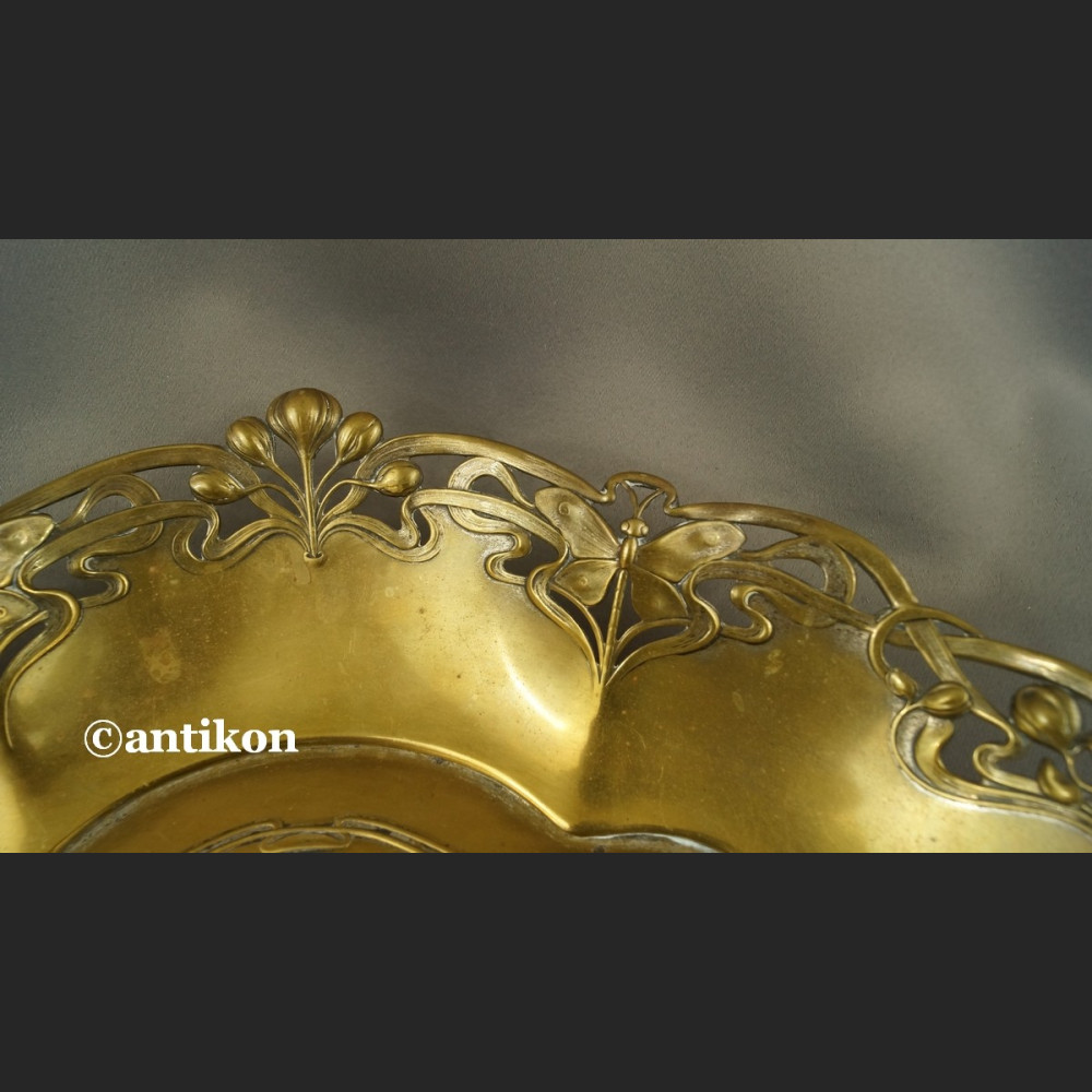 Patera secesyjna WMF motyle 