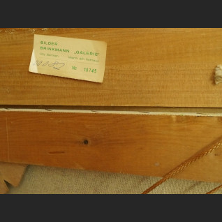 Malarstwo aukcyjne stary obraz młyn wodny