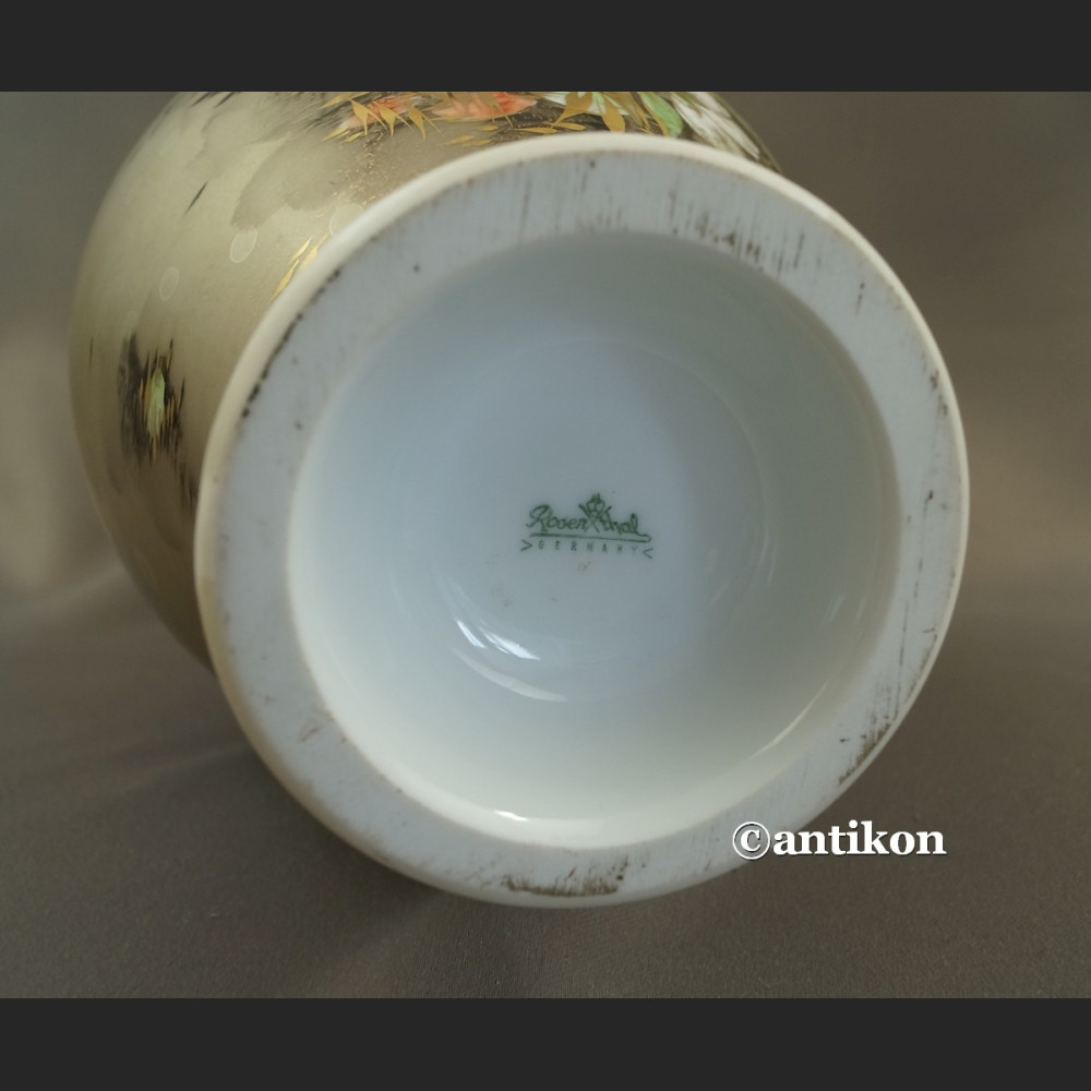 Wazon Rosenthal ręcznie malowany cudowny 