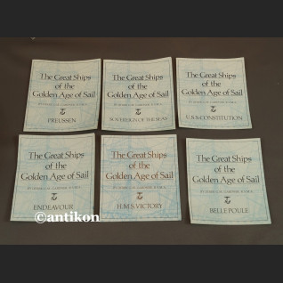 Żaglowce talerze Franklin Mint cała kolekcja z certyfikatem Żaglowce talerze Franklin Mint cała kolekcja z certyfikatem