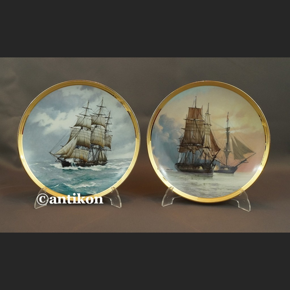 Żaglowce talerze Franklin Mint cała kolekcja z certyfikatem Żaglowce talerze Franklin Mint cała kolekcja z certyfikatem