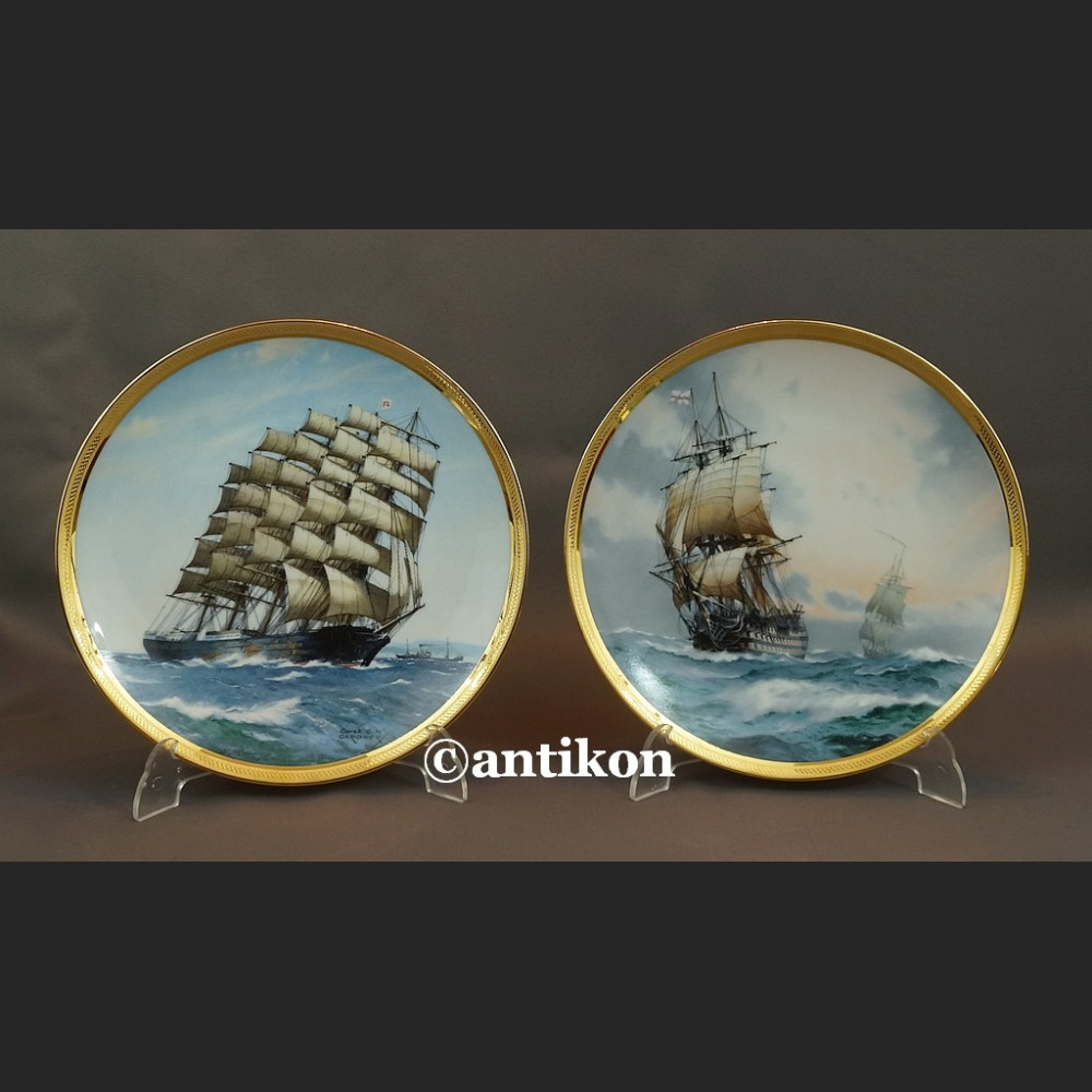 Żaglowce talerze Franklin Mint cała kolekcja z certyfikatem Żaglowce talerze Franklin Mint cała kolekcja z certyfikatem
