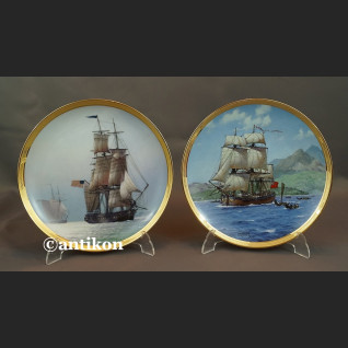 Żaglowce talerze Franklin Mint cała kolekcja z certyfikatem Żaglowce talerze Franklin Mint cała kolekcja z certyfikatem