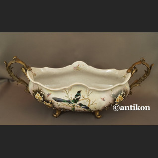 Patera porcelanowa piękna z ptakami  Patera porcelanowa piękna z ptakami