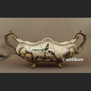 Patera porcelanowa piękna z ptakami 