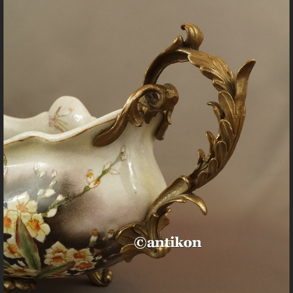 Patera porcelanowa piękna z ptakami  Patera porcelanowa piękna z ptakami