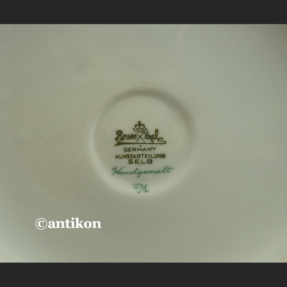 Wazon Rosenthal  wielki ręcznie malowany antyk 