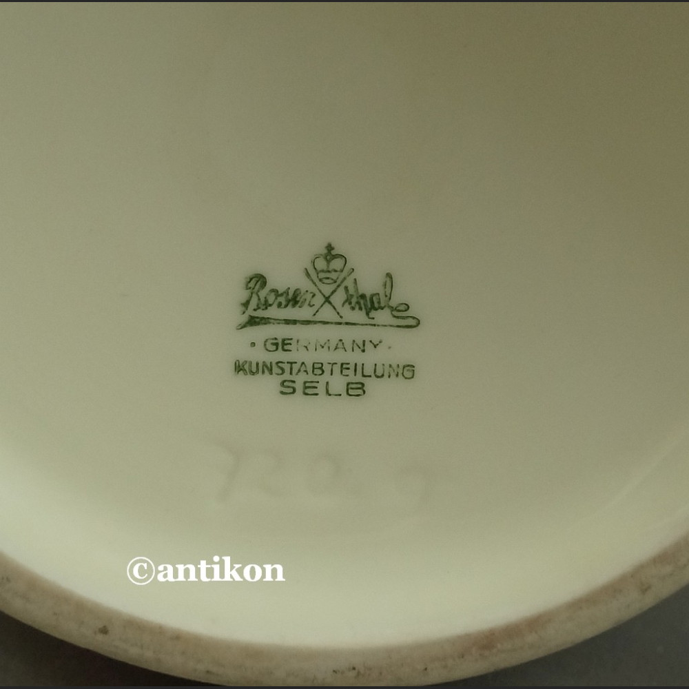 Wazon Rosenthal biało złoty antyczna porcelana Wazon Rosenthal biało złoty antyczna porcelana