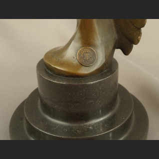 Art deco Rzeźba z brązu orzeł