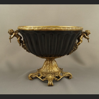 Czarna patera porcelanowa duża stylowa