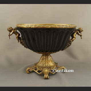 Czarna patera porcelanowa duża stylowa