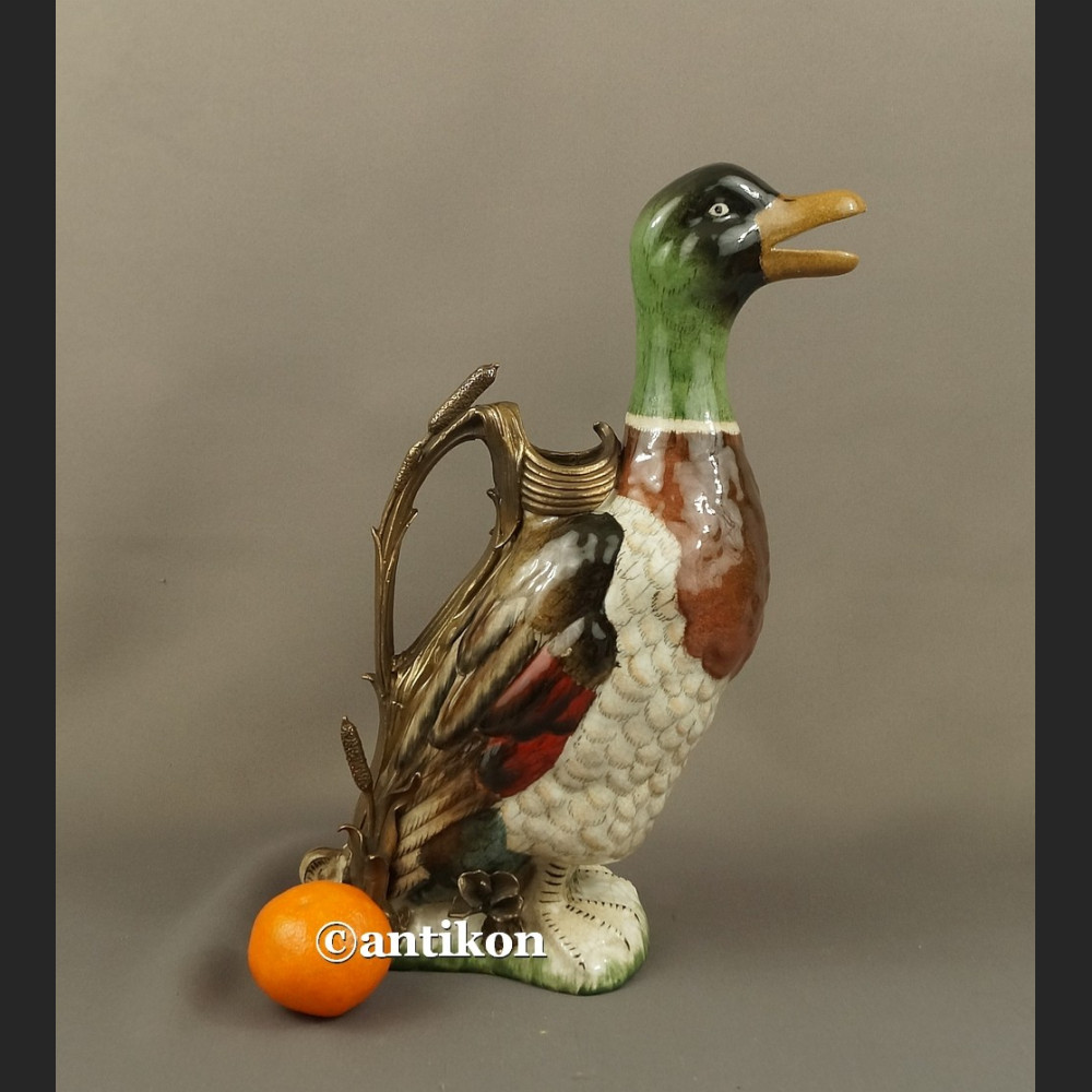 Myśliwski dzban kaczor do wina wody 