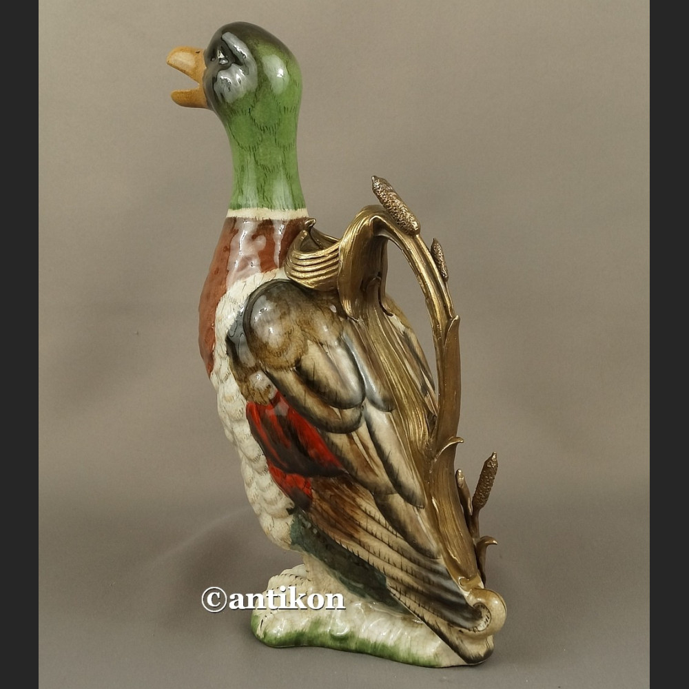 Myśliwski dzban kaczor do wina wody 