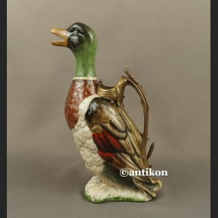 Myśliwski dzban kaczor do wina wody 