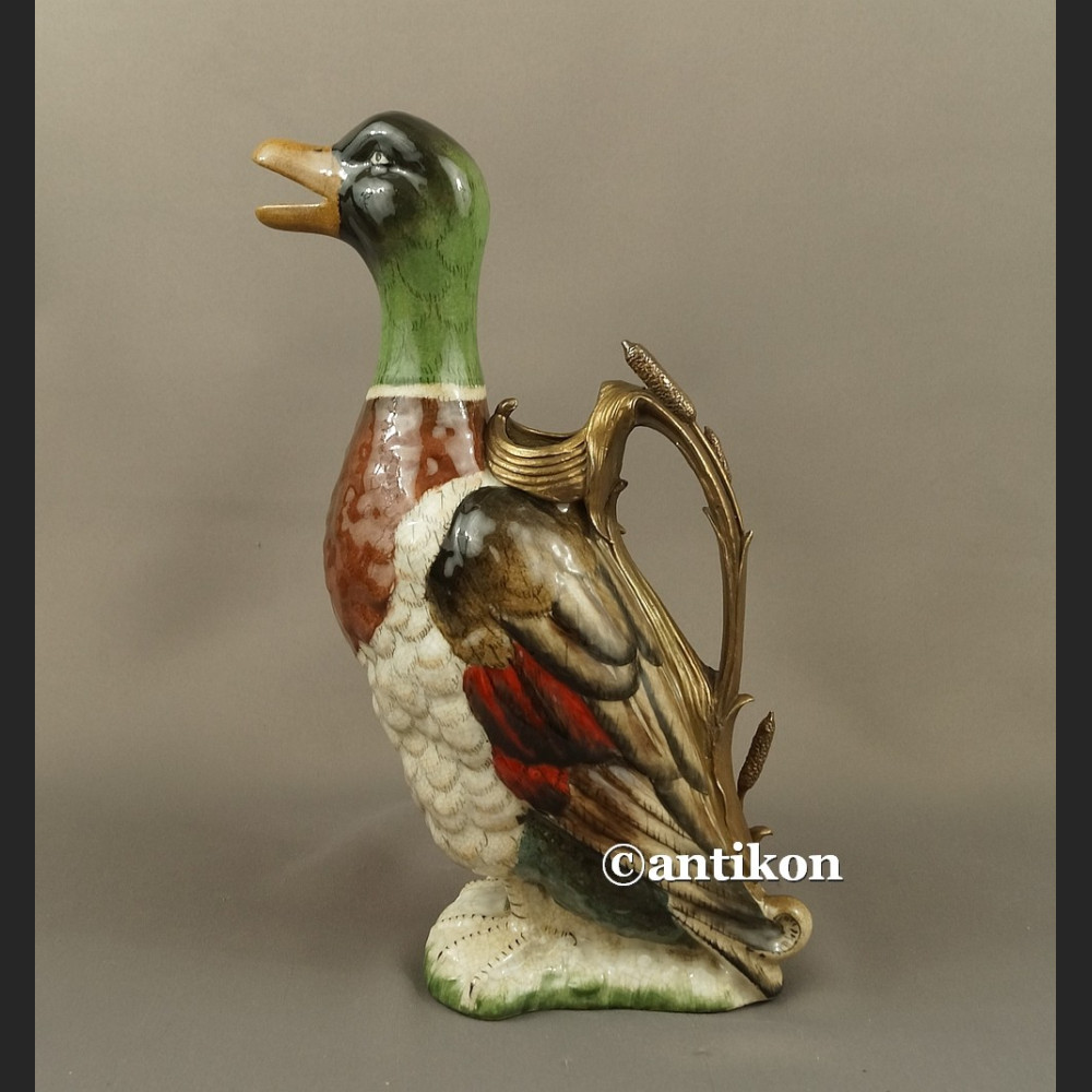 Myśliwski dzban kaczor do wina wody 