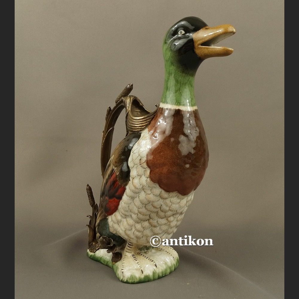 Myśliwski dzban kaczor do wina wody 