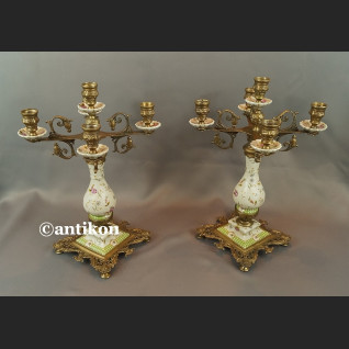Świecznik pałacowy barokowy kandelabr Świecznik pałacowy barokowy kandelabr