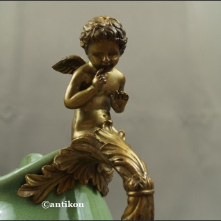 Żardiniera wielka patera secesyjna  Żardiniera wielka patera secesyjna