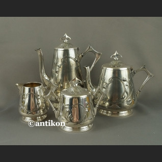 Serwis WMF  secesyjny posrebrzany 