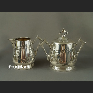 Serwis WMF secesyjny posrebrzany Serwis WMF secesyjny posrebrzany