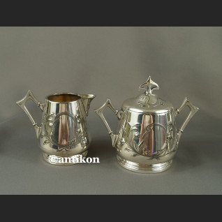 Serwis WMF secesyjny posrebrzany Serwis WMF secesyjny posrebrzany