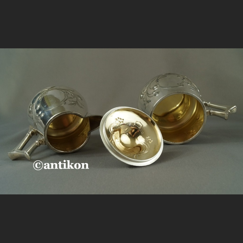 Serwis WMF secesyjny posrebrzany Serwis WMF secesyjny posrebrzany