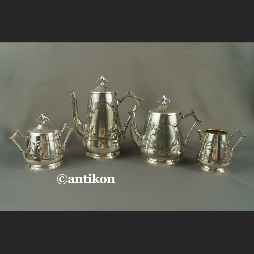 Serwis WMF secesyjny posrebrzany Serwis WMF secesyjny posrebrzany