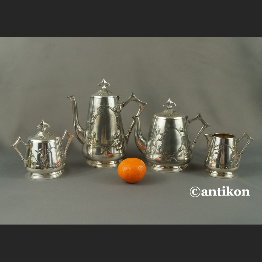 Serwis WMF secesyjny posrebrzany Serwis WMF secesyjny posrebrzany