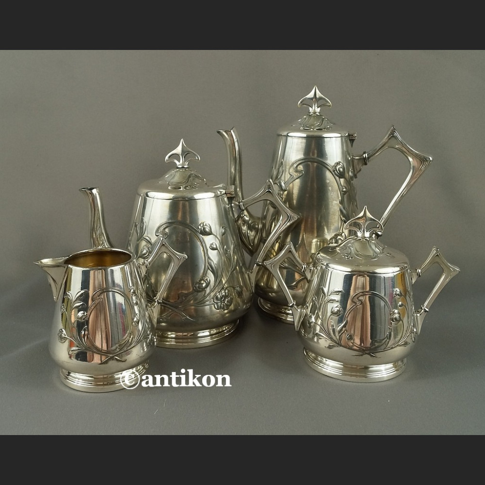 Serwis WMF secesyjny posrebrzany Serwis WMF secesyjny posrebrzany