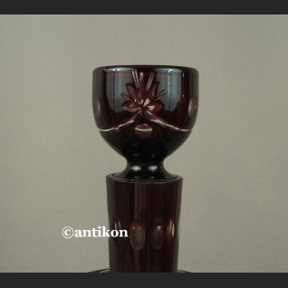 Zestaw do nalewek stare szkło karafka 