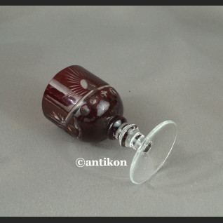 Zestaw do nalewek stare szkło karafka 