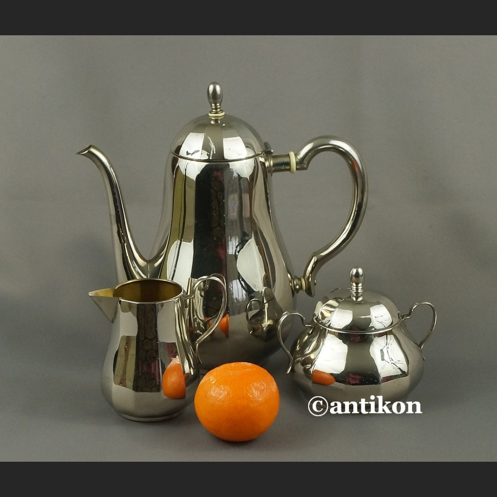 Serwis WMF  platerowany zestaw do kawy Bauhaus