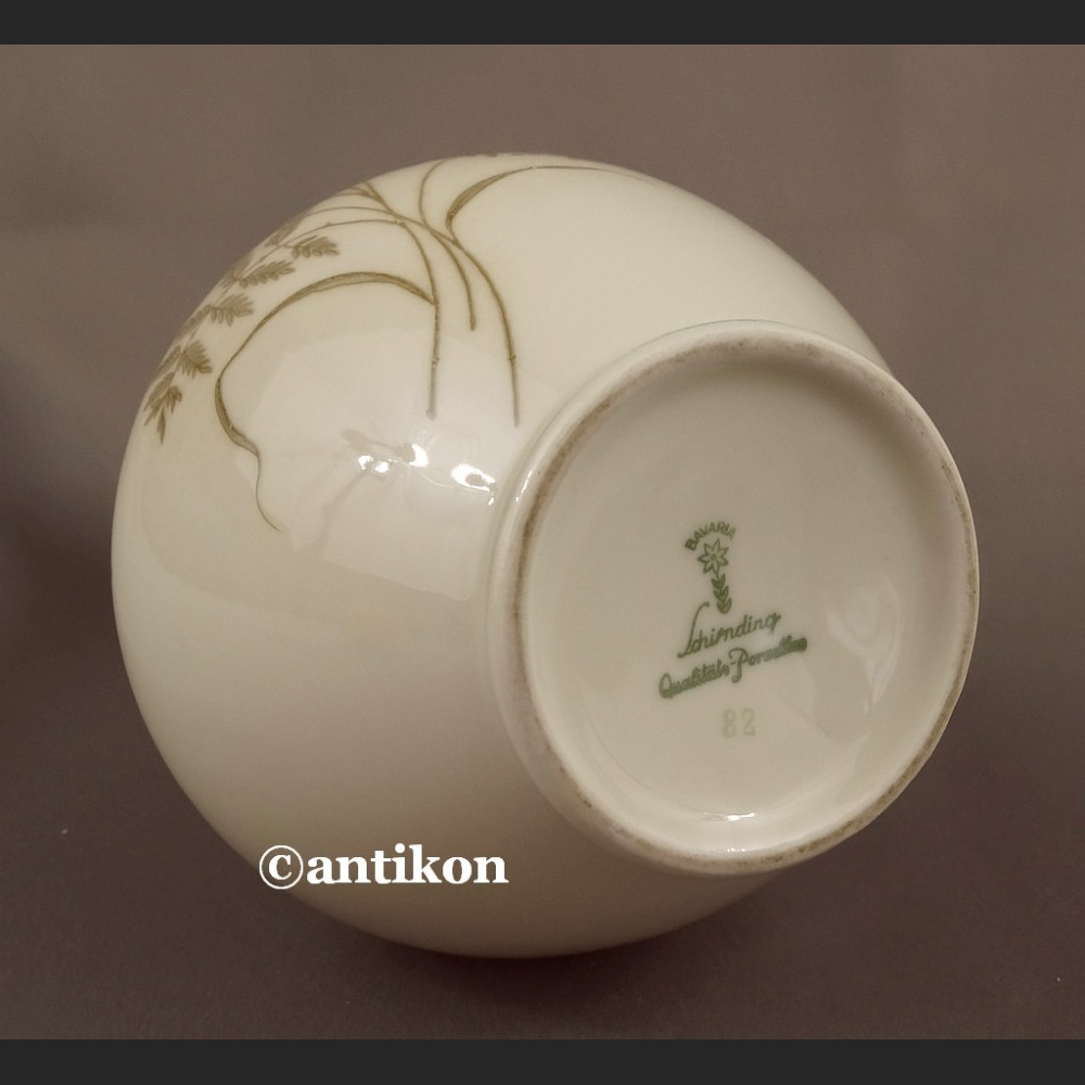 Wazon porcelanowy Schnirding kość słoniowa Wazon porcelanowy Schnirding kość słoniowa