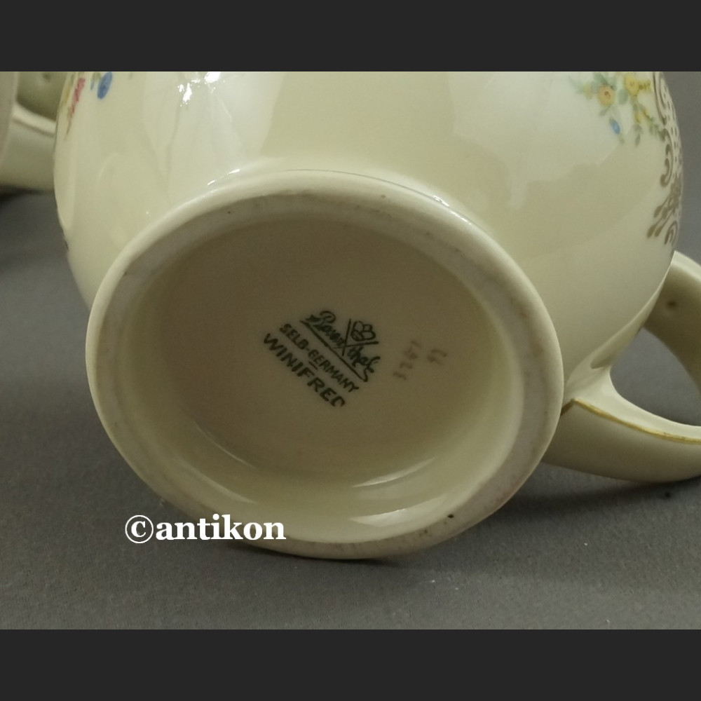 Dzbanek, cukierniczka. mlecznik Rosenthal przedwojenny 