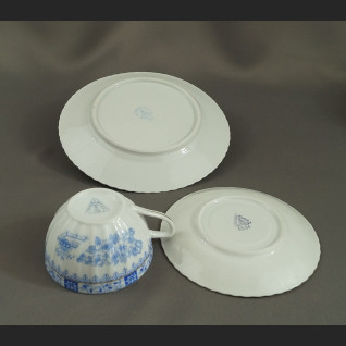 Filiżanka China Blau bawarska porcelana zestaw śniadaniowy Filiżanka China Blau bawarska porcelana zestaw śniadaniowy