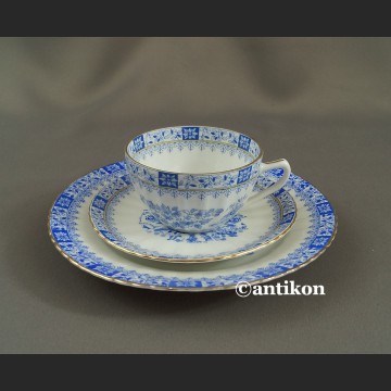 Filiżanka China Blau bawarska porcelana zestaw śniadaniowy 