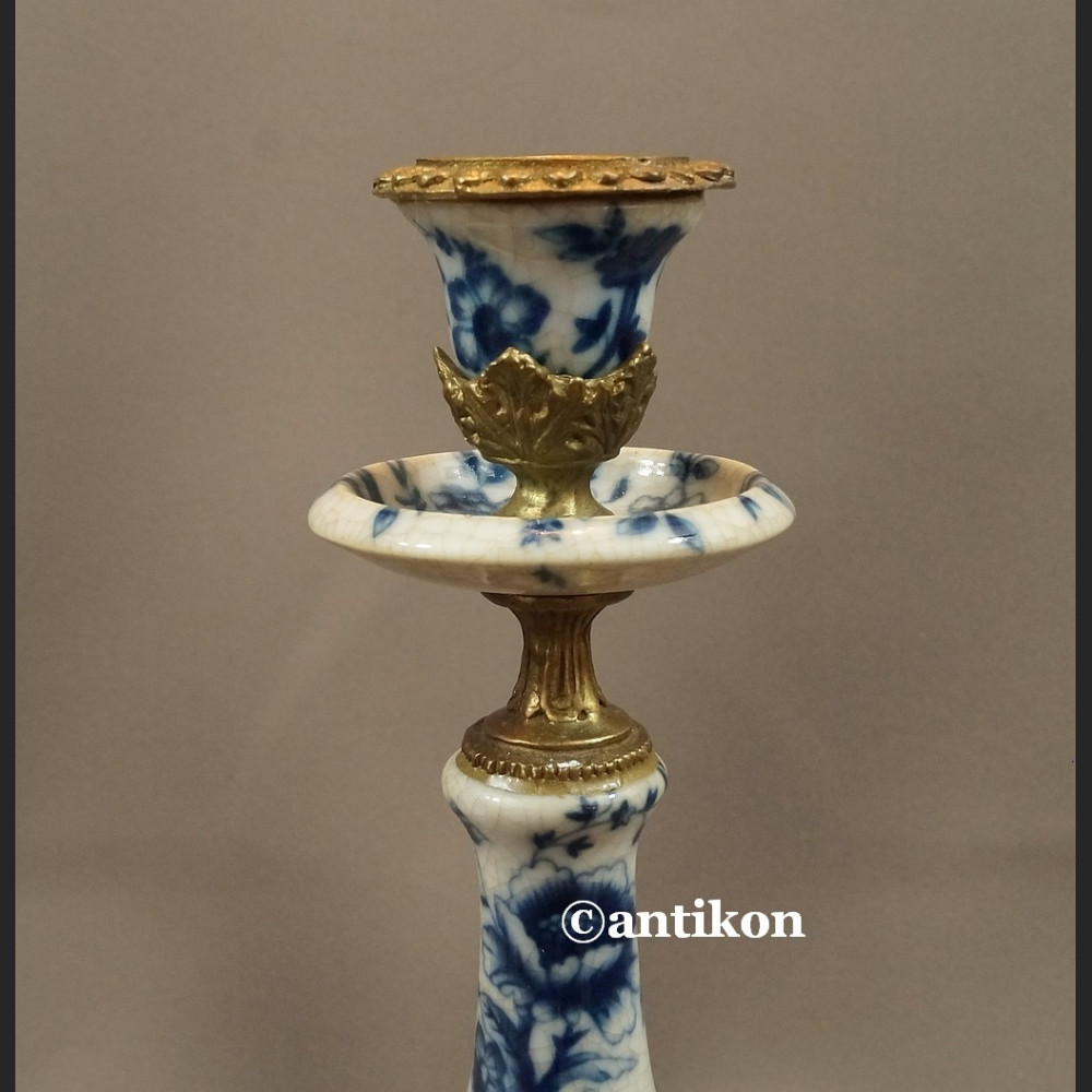 Para świeczników wzór cebulowy 