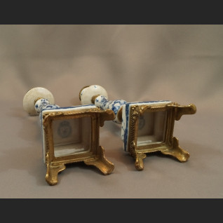 Para świeczników wzór cebulowy 