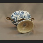 Patera wzór cebulowy porcelana z brązem