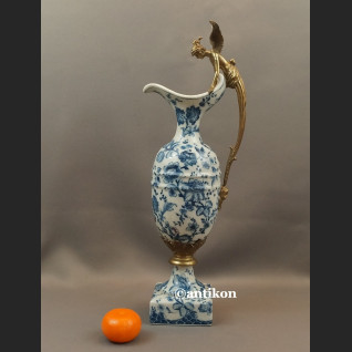 Dzban wzór cebulowy duży porcelanowy do wina wody  Dzban wzór cebulowy duży porcelanowy do wina wody