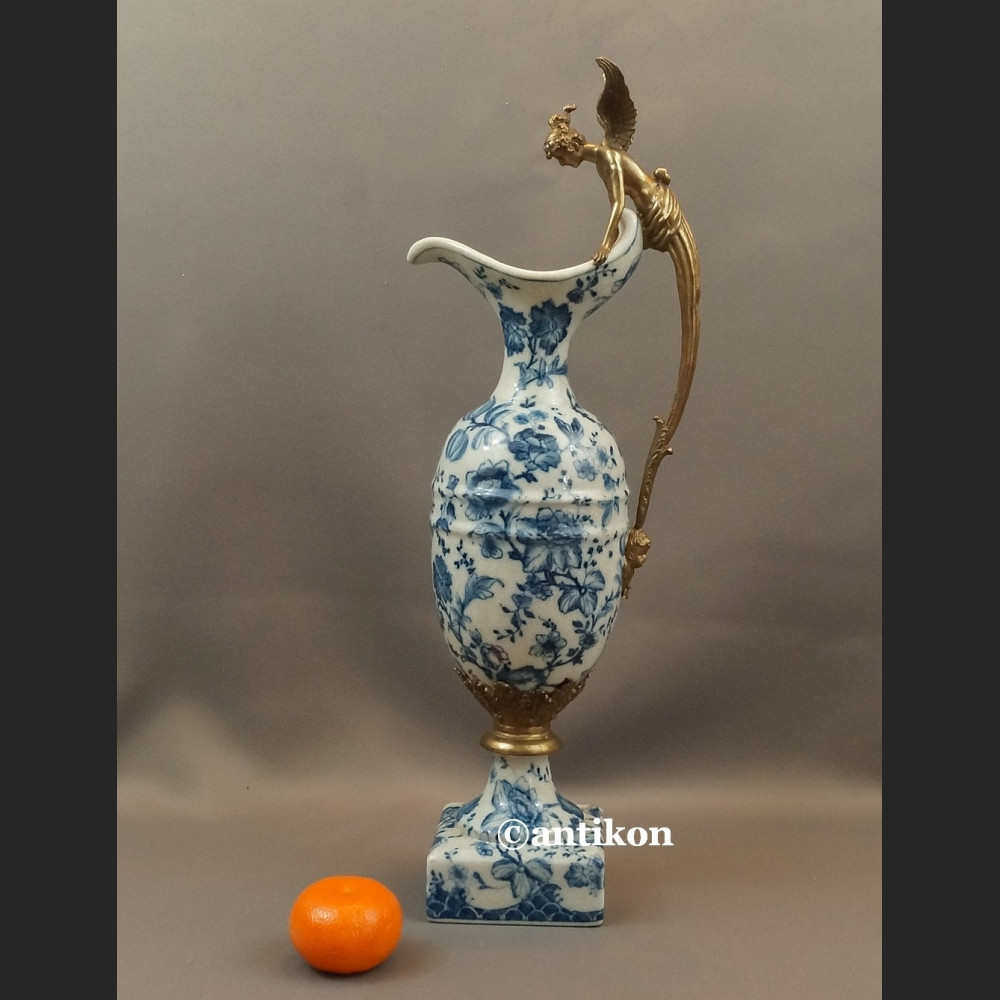 Dzban wzór cebulowy duży porcelanowy do wina wody  Dzban wzór cebulowy duży porcelanowy do wina wody