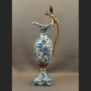 Dzban wzór cebulowy duży porcelanowy do wina wody  Dzban wzór cebulowy duży porcelanowy do wina wody