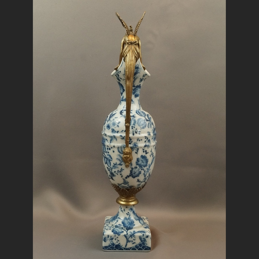 Dzban wzór cebulowy duży porcelanowy do wina wody  Dzban wzór cebulowy duży porcelanowy do wina wody