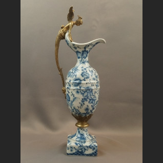 Dzban wzór cebulowy duży porcelanowy do wina wody  Dzban wzór cebulowy duży porcelanowy do wina wody