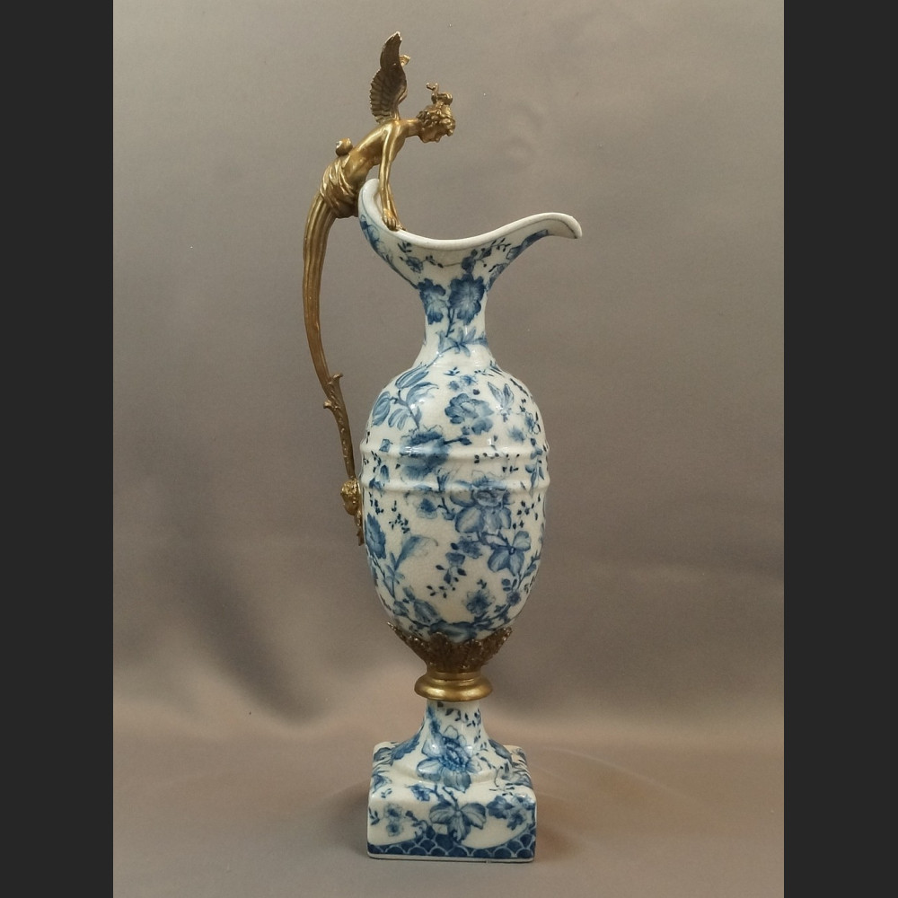 Dzban wzór cebulowy duży porcelanowy do wina wody  Dzban wzór cebulowy duży porcelanowy do wina wody