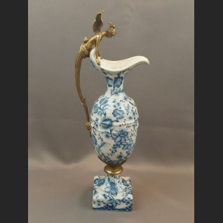 Dzban wzór cebulowy duży porcelanowy do wina wody  Dzban wzór cebulowy duży porcelanowy do wina wody