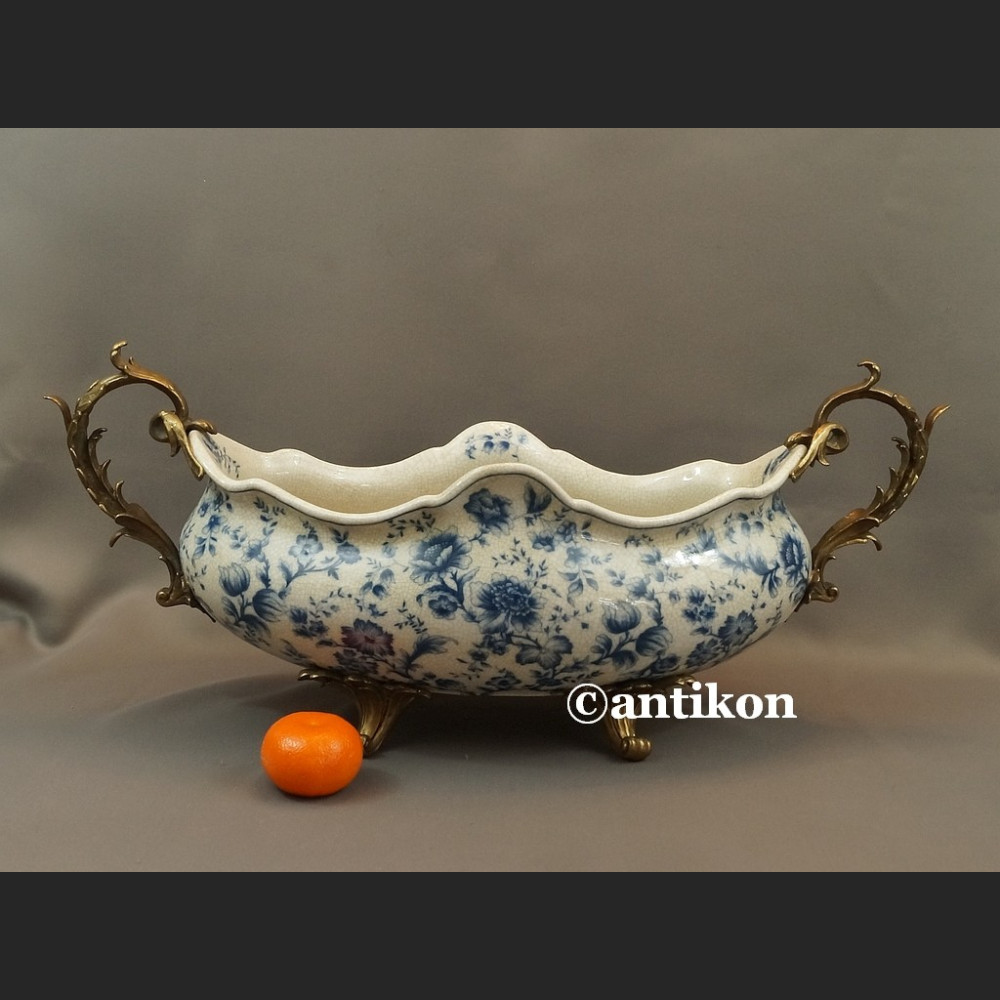Patera porcelanowa wzór cebulowy wielka  Patera porcelanowa wzór cebulowy wielka