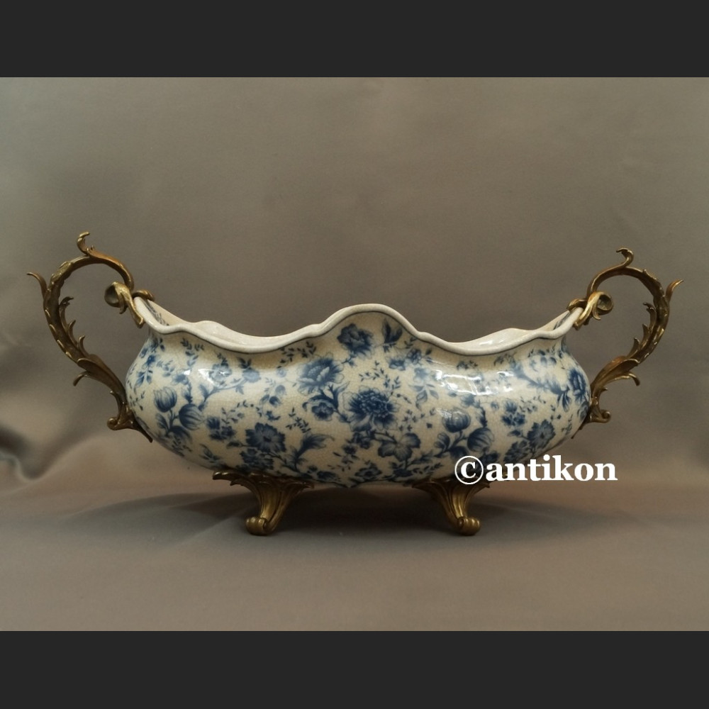 Patera porcelanowa wzór cebulowy wielka  Patera porcelanowa wzór cebulowy wielka