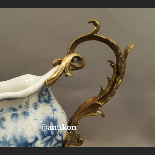 Patera porcelanowa wzór cebulowy wielka  Patera porcelanowa wzór cebulowy wielka